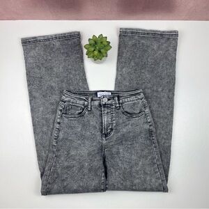 Vanilla Star Black Gray Denim Jeans Women Size 2 Size 25 Stretch